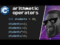 What are arithmetic operators? 🧮