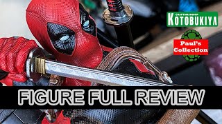 Deadpool Maximum Fine Art Statue by Kotobukiya Full Review