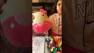 3 Markers Challenge HELLO KITTY Coloring Pages💓💕#coloring #hellokitty #3markerschallenge