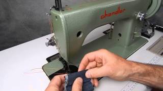 Walking Foot Industrial Sewing Machine Chandler TDU-N62 Nakajima REX