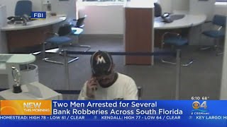 FBI Arrests Two Bank Robbery Suspects