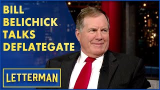 Bill Belichick Talks About Deflategate | Letterman