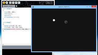 Processing Tutorial 2 - mouseXY