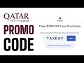 Qatar Airways Promo Codes - TOP 3 DISCOUNTS (2024)