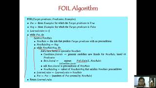 FOIL Algorithm with Example -Analytical Learning