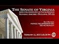 senate of virginia agriculture conservation and natural resources on 2025 02 11 finished