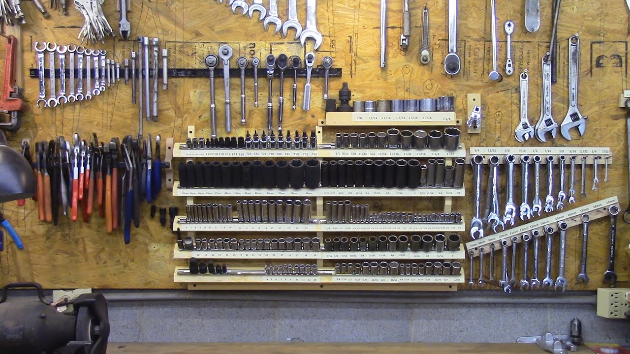 DIY Socket Rack - YouTube