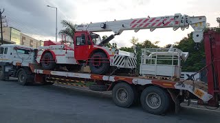 Terex Franna FR20 Delivered  //  Crane Rental Service  //  Mobile Crane in Kerala // 20 Ton Capacity