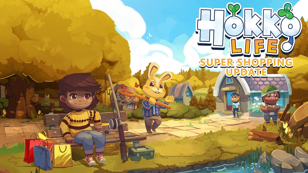 Hokko Life - Super Shopping Update Trailer - YouTube