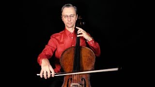 Klengel Concertino no.1, Mov.1 in  FAST and SLOW tempo | Learn with Cello Teacher