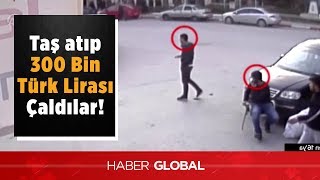 Tarsus'ta Taş Atıp 300 Bin TL'yi Böyle Çaldılar