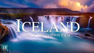 Iceland 4K Scenic Relaxation Film | 🇮🇸 Iceland Drone Video with Peaceful Music | #Iceland4Kdrone