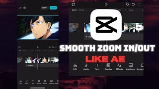 Smooth Zoom In/Out in CapCut Like After Effects | Easy Tutorial!💯
