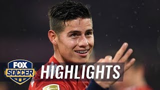 James Rodriguez gets his first hat trick for Bayern Munich | 2019 Bundesliga Highlights