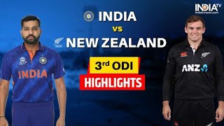India vs new zealand full highlights 2023 | imd vs nz 3rd odi highlights | Rohit sharma 100 #Rohit..