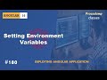 #180 Setting Environment Variable | Deploying Angular Application | A Complete Angular Course