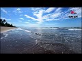 ocean meditation – calm sea and soothing ocean waves scene and sounds sunny tropical beach