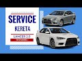 SERVIS KERETA DI RUMAH | MITSUBISHI LANCER 2.0 | PROTON INSPIRA