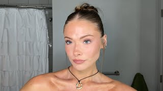 soft glam for spring makeup tutorial 🌸✨💆🏼♀️👙
