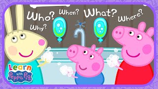 Answering Questions With Peppa Pig ❓ Educational Videos for Kids 📚 Learn With Peppa Pig