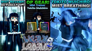 Becoming Tokito Muichiro With Mist Breathing In Roblox Weak Legacy 2... Here's What Happened!