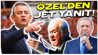 Özgür Özel'den Erdoğan ve Bahçeli'ye jet yanıt! Konu: Emekli maaşı ve 154 kişilik liste!