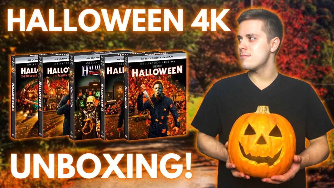 Halloween Collector’s Edition 1-5 4K UHD / Blu Ray Unboxing - Scream ...