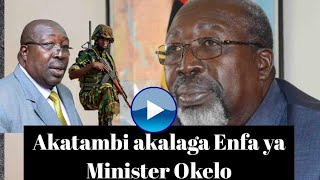 akatambi akalamba akalaga Engeri Minister Engola Okelo gyebamukubye amasasi😢