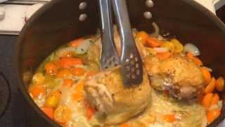 Kumquat and Carrot Braised Chicken Thighs Recipe