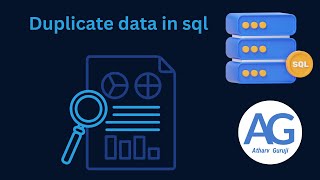 remove duplicate data in sql #sql #sqlserver #AtharvGuruji