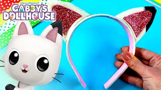 Be Your Favorite Gabby Cat with DIY Headbands! | GABBY'S DOLLHOUSE