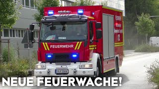 [NEUER VOLVO GW-A/L!] - Ausrücken aus der NEUEN Feuerwache 5 der Feuerwehr MÜNCHEN | Einsatzfahrten