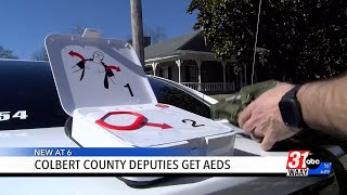 Colbert County deputies now equipped with life-saving AED kits