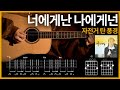 140. 너에게난 나에게넌(Me to You, You to me) - 자전거 탄 풍경 【★★★★☆】 기타 | Guitar tutorial |ギター 弾いてみた 【TAB譜】