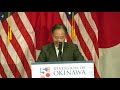 remarks by japanese ambassador koji tomita on the 50th anniversary of the reversion of okinawa