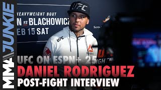 UFC on ESPN+ 25: Daniel Rodriguez full post-fight interview