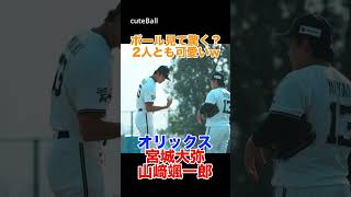 【オリックス】ラブラブな宮城大弥\u0026山﨑颯一郎！#Shorts