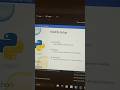 How to Fix Python was not found run without arguments to install from the Microsoft Store
