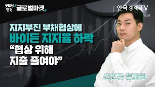 지지부진 부채협상에 바이든 지지율 하락 “협상 위해 지출 줄여야” / 신인규 한국경제TV 뉴욕특파원 / 굿모닝한경글로벌마켓