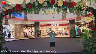 Walk Around Vivacity Megamall Kuching : Mall terbesar di Kota Kuching