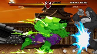 Hulk vs Gorilla Grodd - High level insane fight !