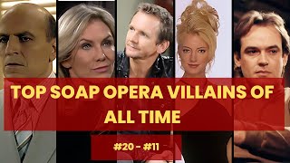 The Top 10 Soap Opera Villains Of All Time