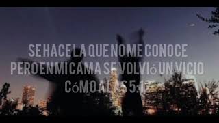 #nomeconoce /NO ME CONOCE/LETRA