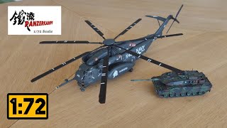 Unboxing the Best Diecast Sikorsky MH 53 E Sea Dragon available in a 1:72 scale from Panzerkampf!