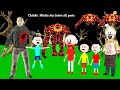 Chinku minku Aur Zombie Monster All Parts | CHINKU KI SHAITANI | Gulli Bulli | MAKE JOKE HORROR