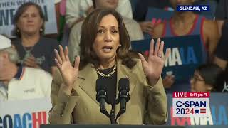 KAMALA HARRIS responds to Gaza protestors: \