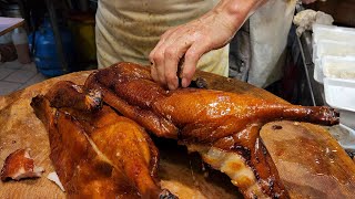 #RoastGoose Crispy#RoastedDuck #StreetFood #SucklingPig #Hongkong belly #BBQPork  #ASMR #chatgpt