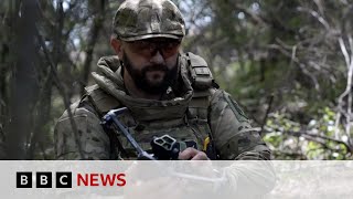 Meet the 'Peaky Blinders': Ukraine's drone squad defending Kharkiv | BBC News