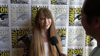 Nicole Murray Carpet Interview for Tim Travers and the Time Traveler's Paradox | SDCC 2024