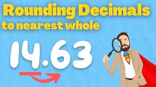 How To Round Decimals To The Nearest Whole Number